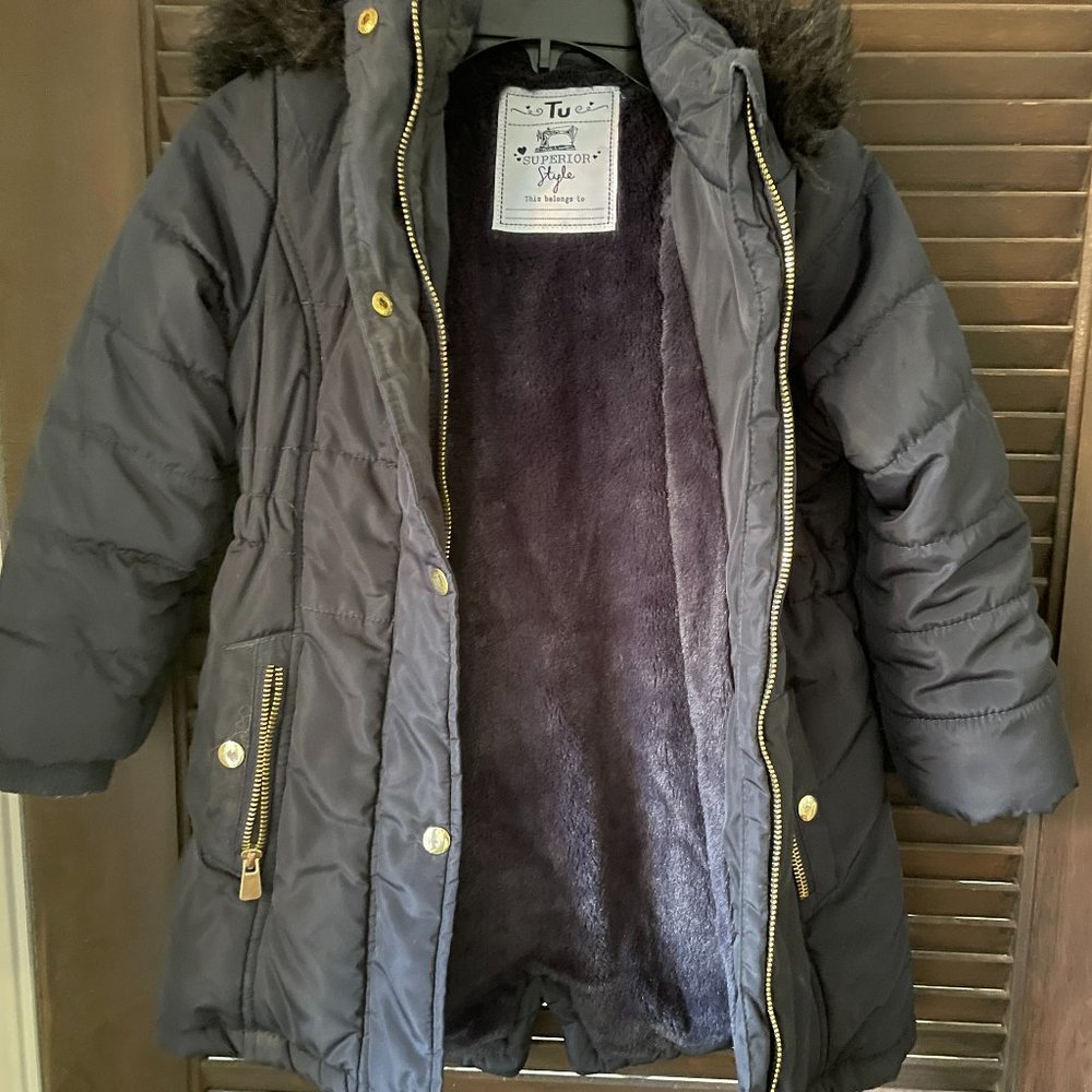 Girls Hooded Coat